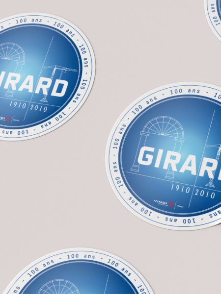 logo girard 100ans