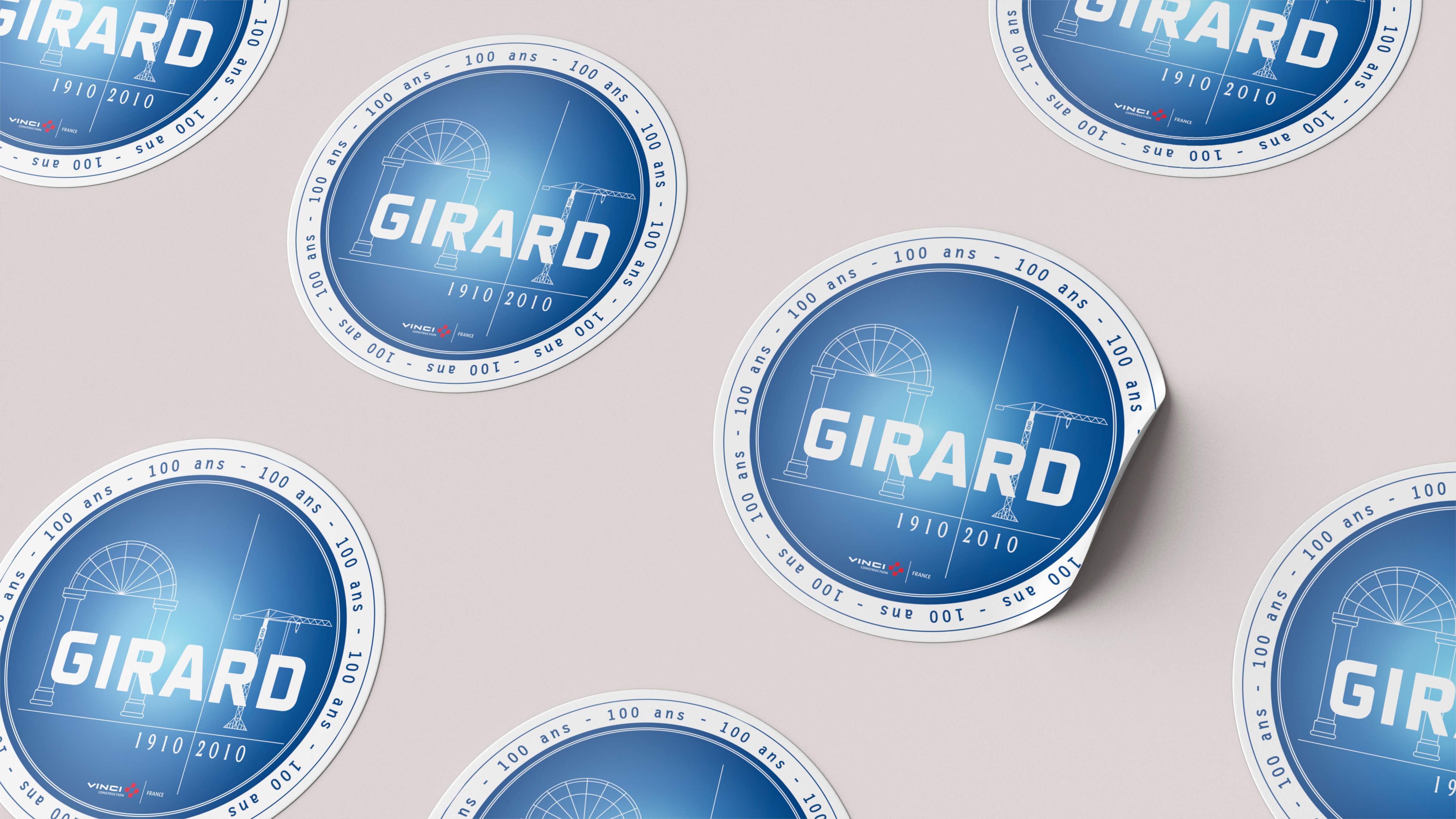 logo girard 100ans