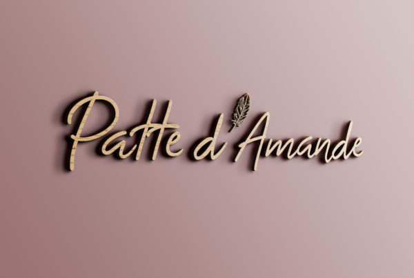 Logo bois Patte d'Amande