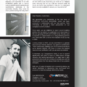Brochure Outlook Interflex foams