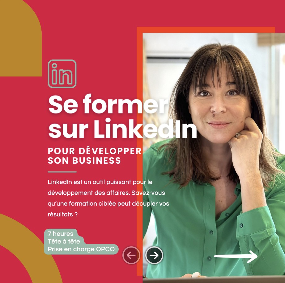 se former sur linkedin-patte damande